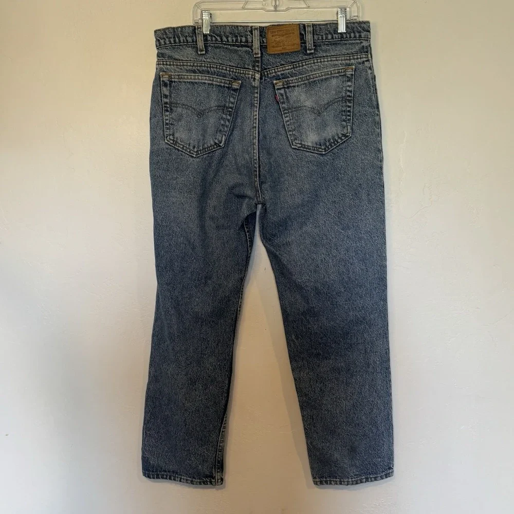 Vintage Levis 540 Jeans Mens 38 x 30 Blue Denim Med Wash Regular Fit Made in USA